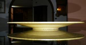 Centrotavola in legno artigianale